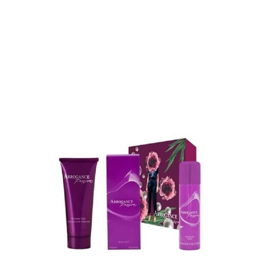 Arrogance Femme Passion Conf. Bagno 400 Ml + Deodorante Spray 150 Ml.