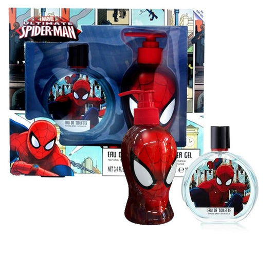 Spider - Man edt. per Bambini 100 ml. Spray & Bsh. 250 ml.Cofanetto
