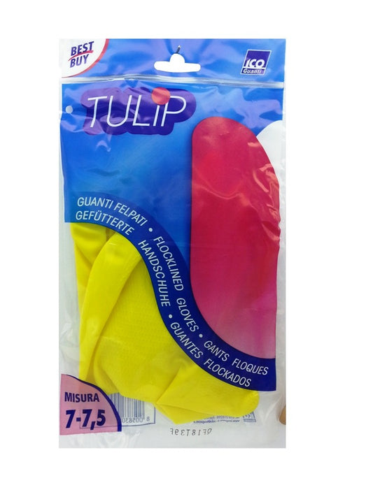 Tulip Guanti Felpati Misura 7 - 7,5