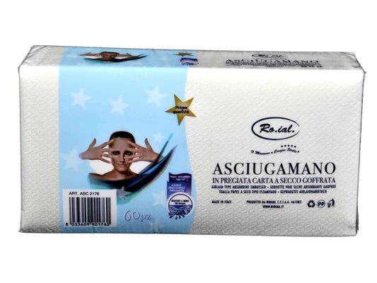 Asciugamano Carta Ro.ial 50 pezzi Professionale alta qualita