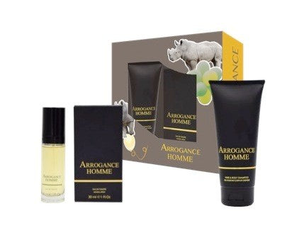 Arrogance Homme Conf.  Edt 30 ML  + Shampoo Doccia 100 ML.
